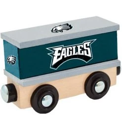 MasterPieces Wood Train Box Car - NFL Philadelphia Eagles - Officially Licensed Toddler & Kids Toy