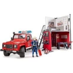 Bruder bworld Firestation with Land Rover, Fireman and Accessories -Vehicles & Remote Control Sales unnamed file 6365