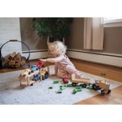 Remley Kids Wooden Classic Toy Cars