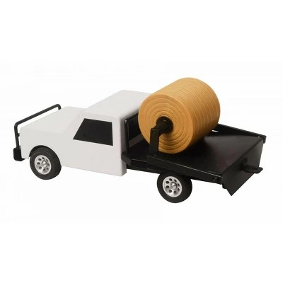 1/16 Little Buster Toys Flatbed Hay Truck with Bale Lift 200844 1 1/16 Little Buster Toys Flatbed Hay Truck with Bale Lift 200844