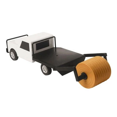1/16 Little Buster Toys Flatbed Hay Truck with Bale Lift 200844 2 1/16 Little Buster Toys Flatbed Hay Truck with Bale Lift 200844 - Image 2