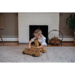 Remley Wooden Toy School Bus with Little People CPSIA Kid Safe Finish -Vehicles & Remote Control Sales unnamed file 6404