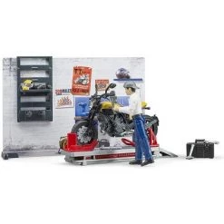 Bruder bworld set motorcycle service w Ducati Full Throttle -Vehicles & Remote Control Sales unnamed file 6459
