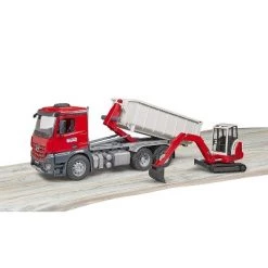Bruder MB Arocs Truck with Roll-Off-Container with Mini Excavator -Vehicles & Remote Control Sales unnamed file 6565