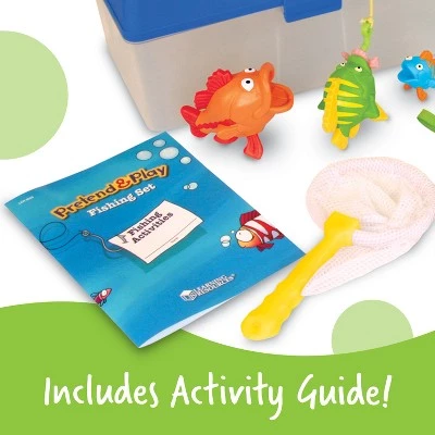Learning Resources Pretend and Play Fishing Set, 11 Pieces, Ages 3+ 2 Learning Resources Pretend and Play Fishing Set, 11 Pieces, Ages 3+ - Image 2