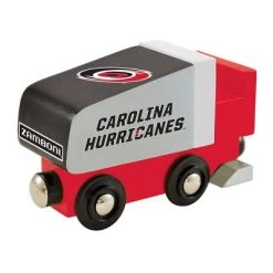 MasterPieces Wood Zamboni - NHL Carolina Hurricanes - Officially Licensed Toddler & Kids Toy