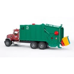Bruder MACK Granite Garbage Truck, Ruby Red Cab, Green Garbage Box -Vehicles & Remote Control Sales unnamed file 6656