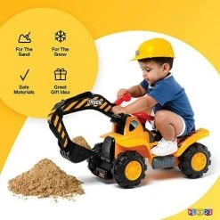 Play22usa Toy Tractors for Kids Ride On Excavator