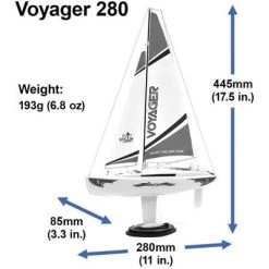 Playsteam Voyager 280 2.4G Sailboat-Blue