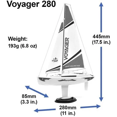 Playsteam Voyager 280 2.4G Sailboat-Blue 1 Playsteam Voyager 280 2.4G Sailboat-Blue