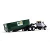 First Gear 1/24 Plastic International WorkStar Waste Management With Roll-Off Container With Lights & Sounds 70-0580
