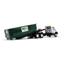 First Gear 1/24 Plastic International WorkStar Waste Management With Roll-Off Container With Lights & Sounds 70-0580