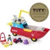 Nickelodeon Paw Patrol Sea Patroller Transforming Ocean To Land Vehicle with Lights, Sounds, and Accessories, for Ages 3 and Up