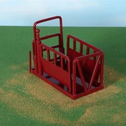 Little Buster Toys 1/16 Red Cattle Metal Squeeze Chute 500234