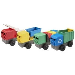 Luke's Toy Factory Eco-Truck STEM Building Set - Set of 4 -Vehicles & Remote Control Sales unnamed file 6858