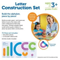 Learning Resources Letter Construction Activity Set, Ages 3+ -Vehicles & Remote Control Sales unnamed file 689