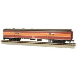 Bachmann Trains 144404 HO Scale 1:87 Southern Pacific Smooth-Side Baggage Car with Blackened Machined Metal Wheels Model Train with E-Z Mate Couplers