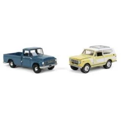 Johnny Lightning 1/64 Exclusive International Harvester 2 Pack, 1965 Model 1200 and 1979 Scout JLCP7354