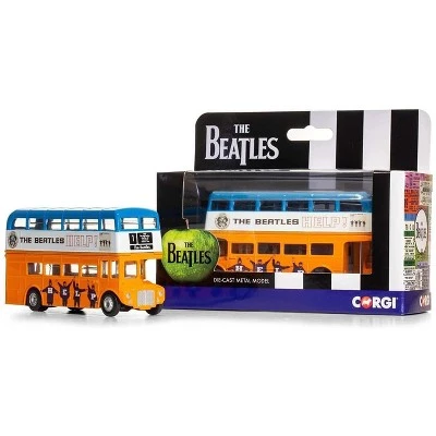 Hornby America Inc The Beatles 1:76 Diecast Vehicle | Help Bus 2 Hornby America Inc The Beatles 1:76 Diecast Vehicle | Help Bus - Image 2