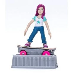 #Boneless Super-Charged Mini Toy Stunt Skateboard with Poseable Skater - Mia -Vehicles & Remote Control Sales unnamed file 6994