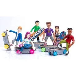 #Boneless Super-Charged Mini Toy Stunt Skateboard with Poseable Skater - Mia -Vehicles & Remote Control Sales unnamed file 7002