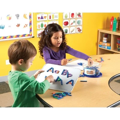 Learning Resources Magnetic Letter Construction, 262 Pieces, Ages 4+ 2 Learning Resources Magnetic Letter Construction, 262 Pieces, Ages 4+ - Image 2