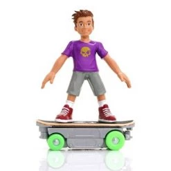 #Boneless Super-Charged Mini Toy Stunt Skateboard with Poseable Skater - Luca -Vehicles & Remote Control Sales unnamed file 7041