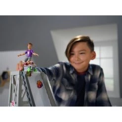 #Boneless Super-Charged Mini Toy Stunt Skateboard with Poseable Skater - Luca -Vehicles & Remote Control Sales unnamed file 7042