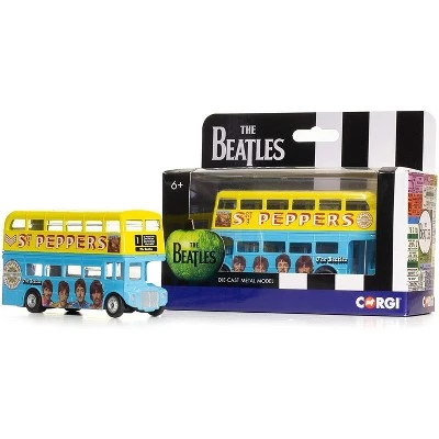 Hornby America Inc The Beatles 1:76 Diecast Vehicle | Sgt Peppers Lonely Hearts Club Band Bus 1 Hornby America Inc The Beatles 1:76 Diecast Vehicle | Sgt Peppers Lonely Hearts Club Band Bus