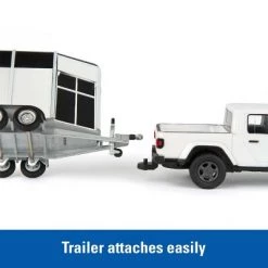Tomy 1/32 Jeep Gladiator Rubicon with Horse Trailer and Horses 47366 -Vehicles & Remote Control Sales unnamed file 7086