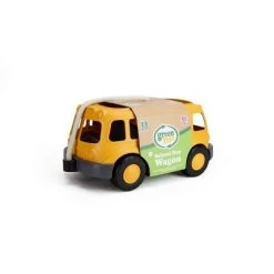 Green Toys Pull n' Play School Bus Wagon