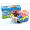 Insten Walking Princess Horse And Carriage With Lights And Sound