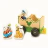 Melissa & Doug Melissa & Doug Disney Baby Mickey Mouse and Friends All Aboard Wooden Train Toy With 3 Train Cars