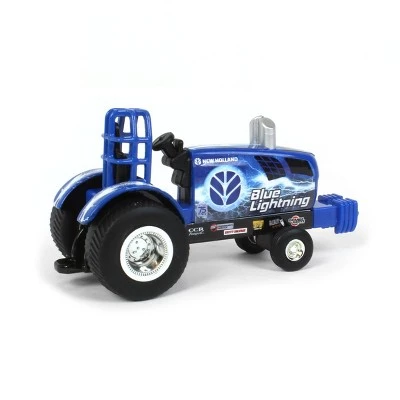 1/64 New Holland "Blue Lightning" Die-Cast Pulling Tractor by ERTL 47230 2 1/64 New Holland "Blue Lightning" Die-Cast Pulling Tractor by ERTL 47230 - Image 2