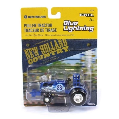 1/64 New Holland "Blue Lightning" Die-Cast Pulling Tractor by ERTL 47230 4 1/64 New Holland "Blue Lightning" Die-Cast Pulling Tractor by ERTL 47230 - Image 4