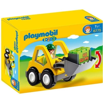 Playmobil 1.2.3 Excavator 2 Playmobil 1.2.3 Excavator - Image 2