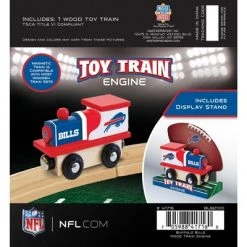 MasterPieces Wood Train Engine - NFL Buffalo Bills - Officially Licensed Toddler & Kids Toy