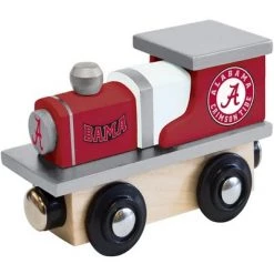 MasterPieces Wood Train Engine - NCAA Alabama Crimson Tide - Officially Licensed Toddler & Kids Toy