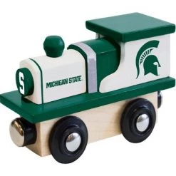 MasterPieces Wood Train Engine - NCAA Michigan State Spartans - Officially Licensed Toddler & Kids Toy
