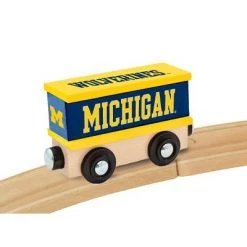 MasterPieces Wood Train Box Car - NCAA Michigan Wolverines - Officially Licensed Toddler & Kids Toy -Vehicles & Remote Control Sales unnamed file 7360