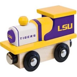 MasterPieces Wood Train Engine - NCAA LSU Tigers - Officially Licensed Toddler & Kids Toy