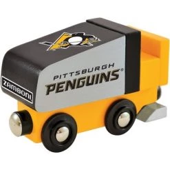 MasterPieces Wood Zamboni - NHL Pittsburgh Penguins - Officially Licensed Toddler & Kids Toy