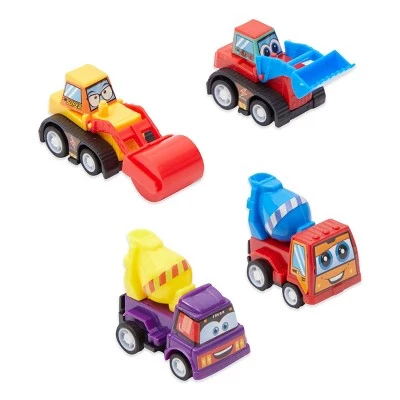 Blue Panda 24 Piece Mini Construction Vehicles Trucks Toys Cars, Birthday Party Supplies Favors, Pull Back Vehicles 3 Blue Panda 24 Piece Mini Construction Vehicles Trucks Toys Cars, Birthday Party Supplies Favors, Pull Back Vehicles - Image 3