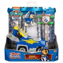 PAW Patrol: Rescue Knights - Transforming Car with Chase Action Figure