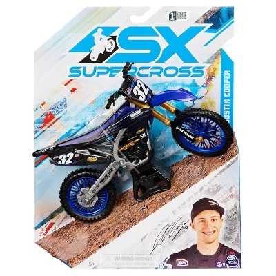 AMA Supercross Championship Supercross Justin Cooper Collector Die-Cast Motorcycle - 1:10 Scale 1 AMA Supercross Championship Supercross Justin Cooper Collector Die-Cast Motorcycle - 1:10 Scale