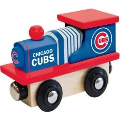 MasterPieces Wood Train Engine - MLB Chicago Cubs - Officially Licensed Toddler & Kids Toy
