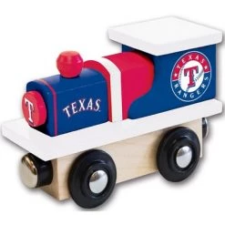 MasterPieces Wood Train Engine - MLB Texas Rangers - Officially Licensed Toddler & Kids Toy