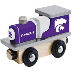 MasterPieces Wood Train Engine - NCAA Kansas State Wildcats - Officially Licensed Toddler & Kids Toy