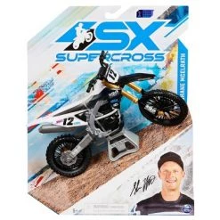 AMA Supercross Championship Supercross Shane McElrath Collector Die-Cast Motorcycle 1:10 Scale