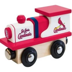 MasterPieces Wood Train Engine - MLB St. Louis Cardinals - Officially Licensed Toddler & Kids Toy